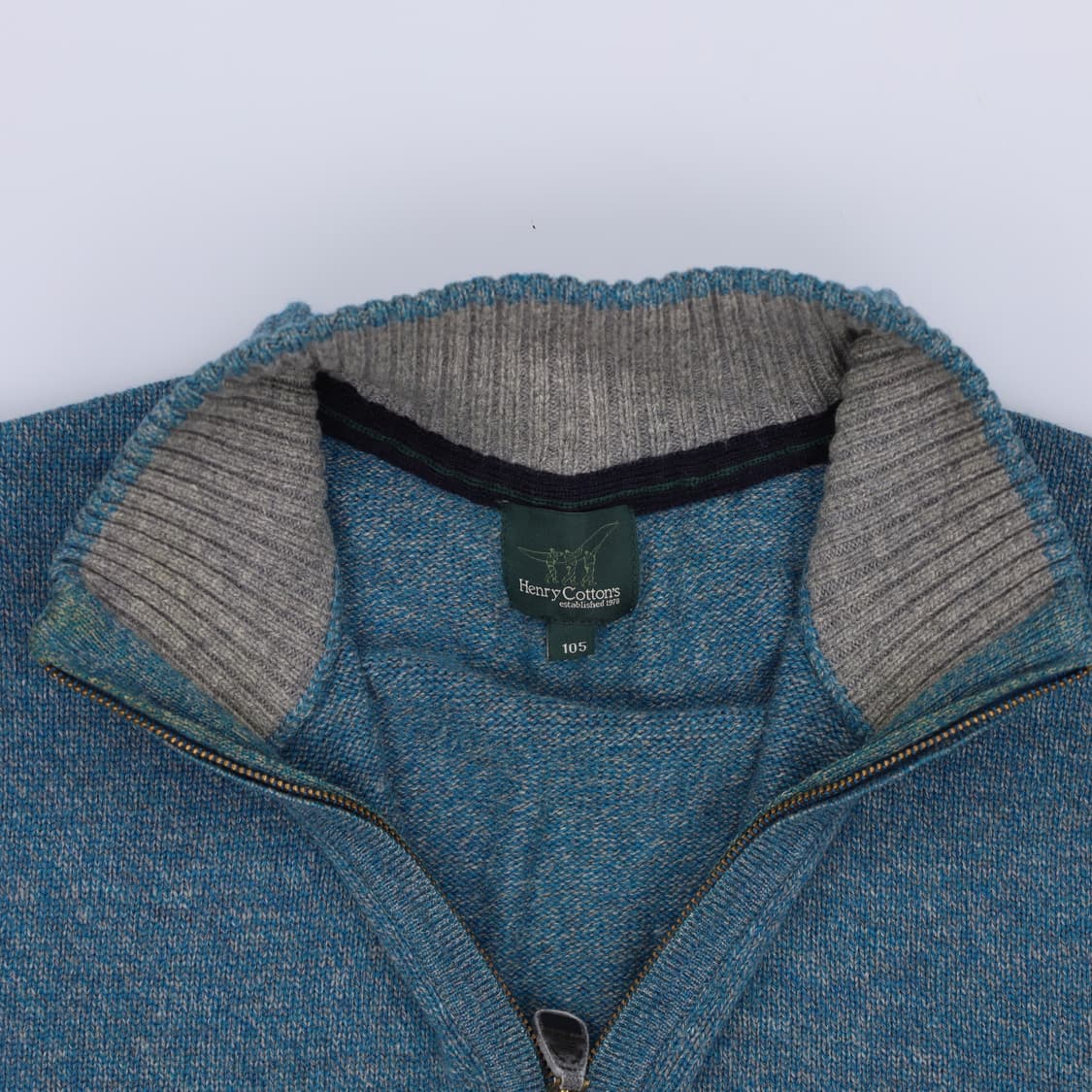 105 헨리코튼 반집업 니트 0429H 상품이미지4