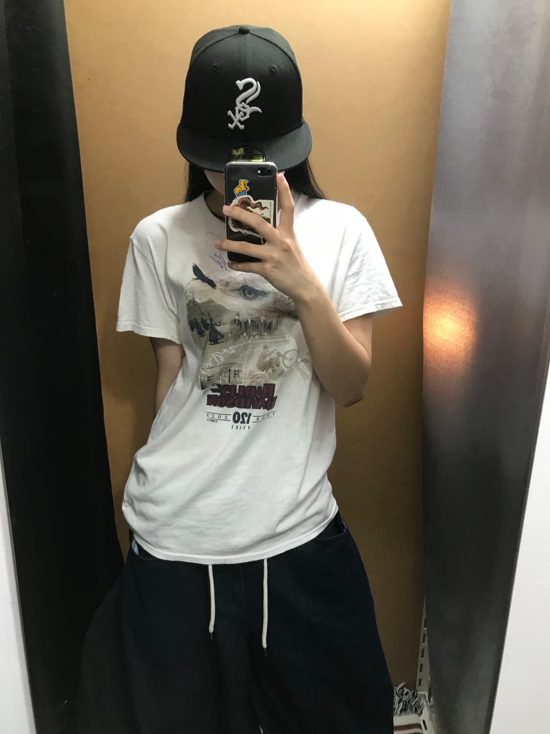 할리데이비슨 y2k 반팔티 상품이미지3