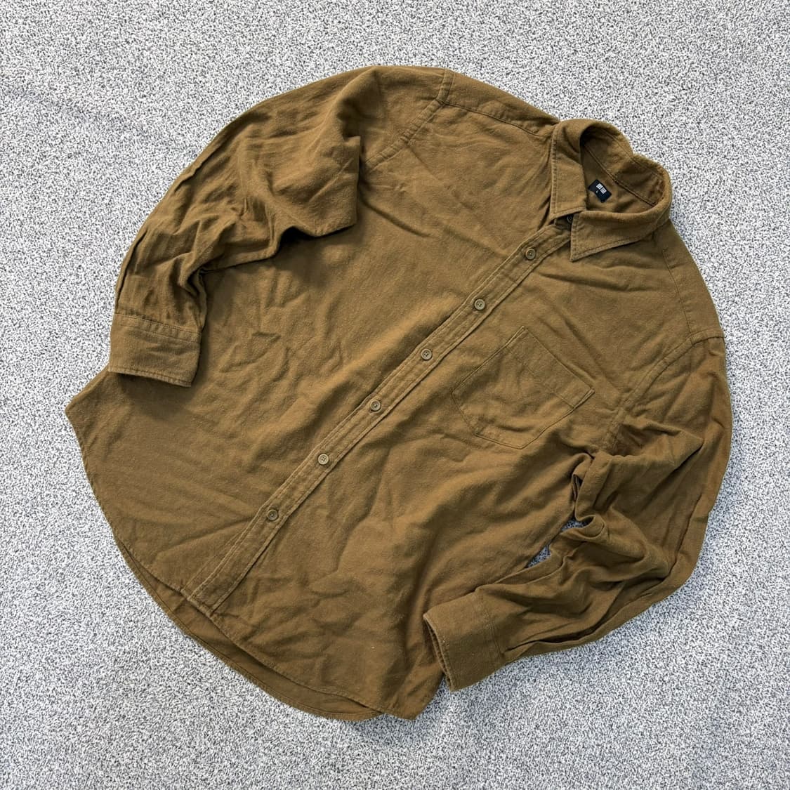 L 유니클로 남성 긴팔 셔츠 남방 0423J 상품이미지1