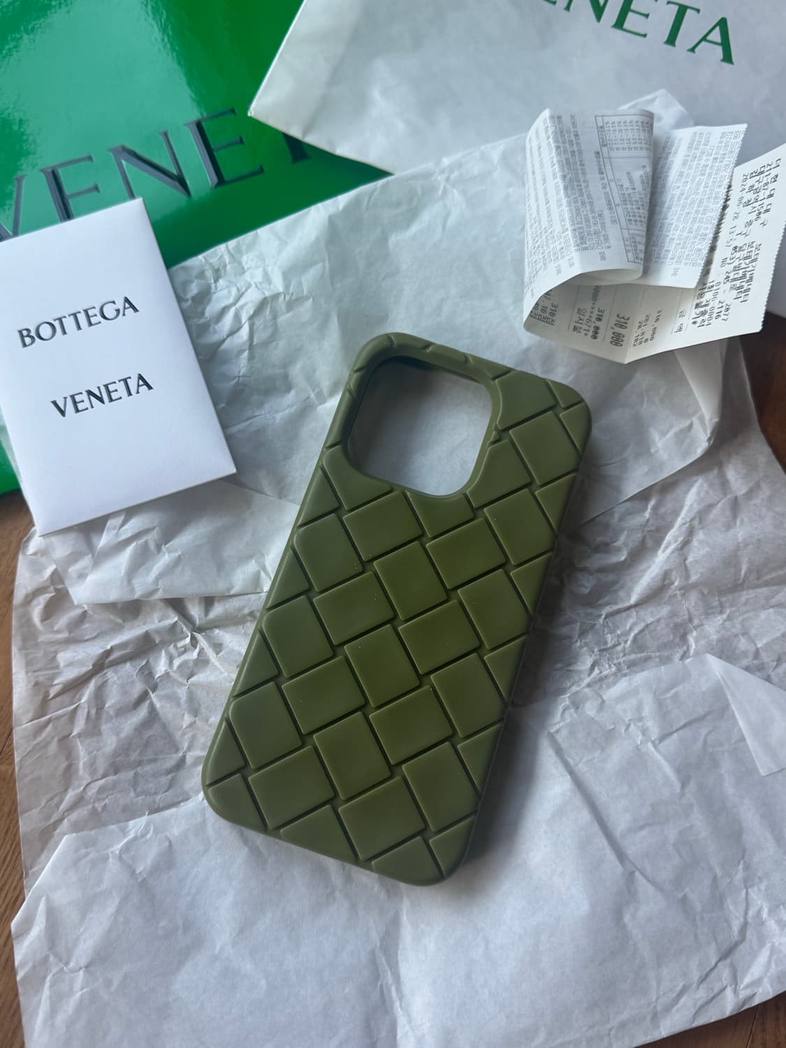 보테가베네타 아이폰 15pro 폰케이스 풀구성 상품이미지1