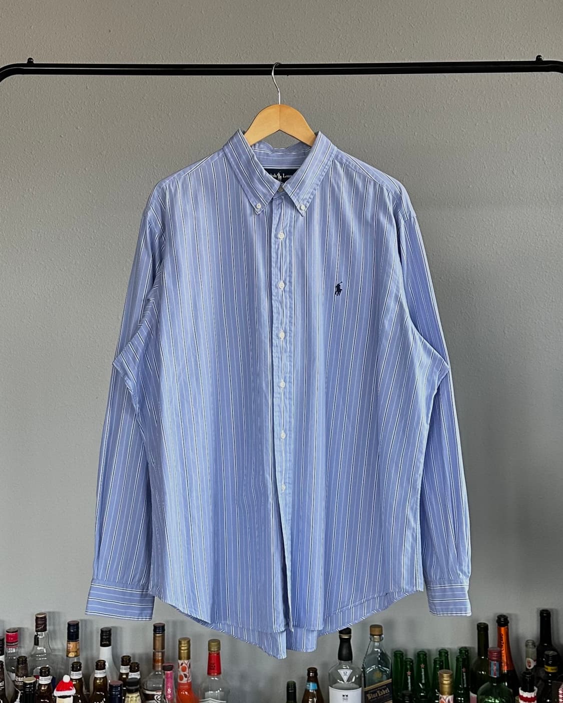 [2XL]폴로 랄프로렌 클래식핏 스트라이프 셔츠 상품이미지1