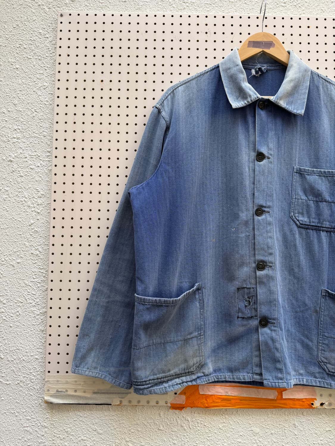 HARD FADED OLD VINTAGE HBT 썬페이드 프렌치워크자켓 상품이미지3