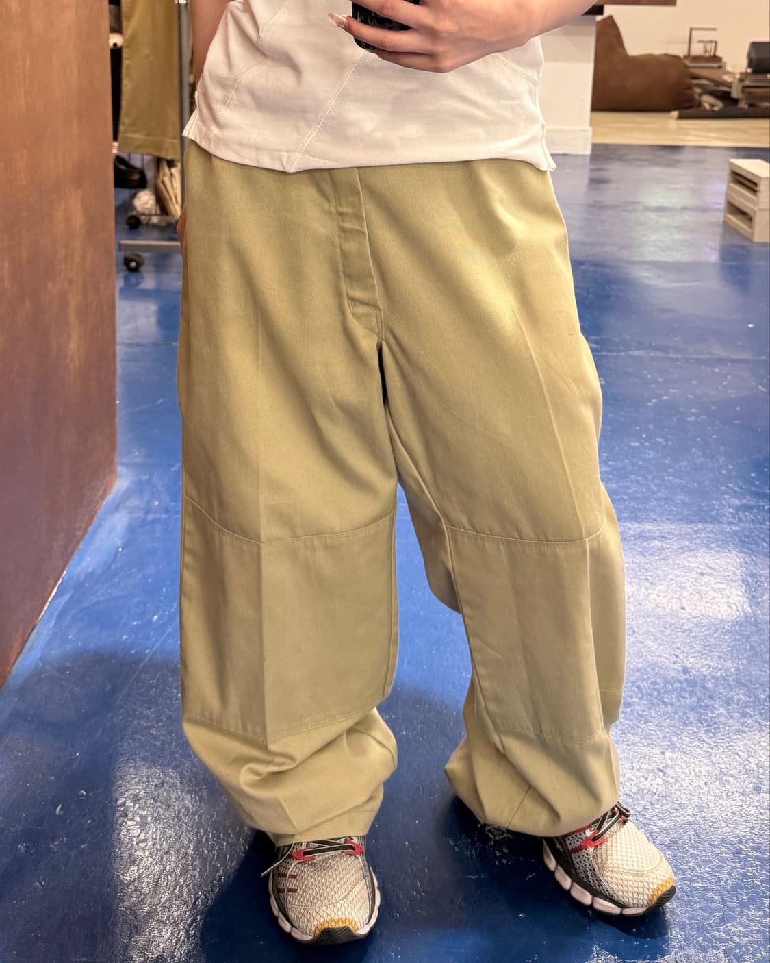 Dickies 디키즈 더블니 베이지 바지 상품이미지1