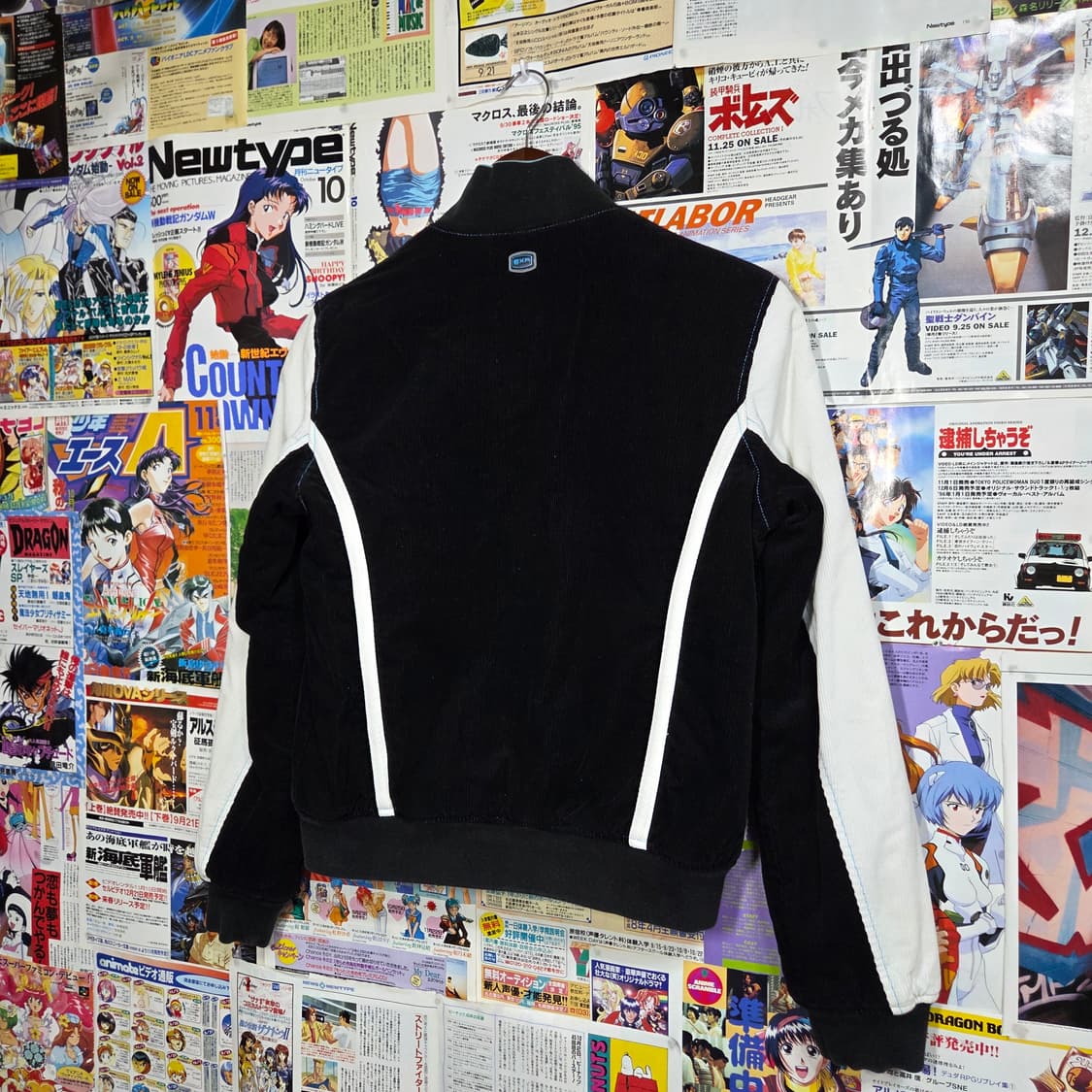 빈티지 EXR 코듀로이 누빔 레이싱 자켓 상품이미지5