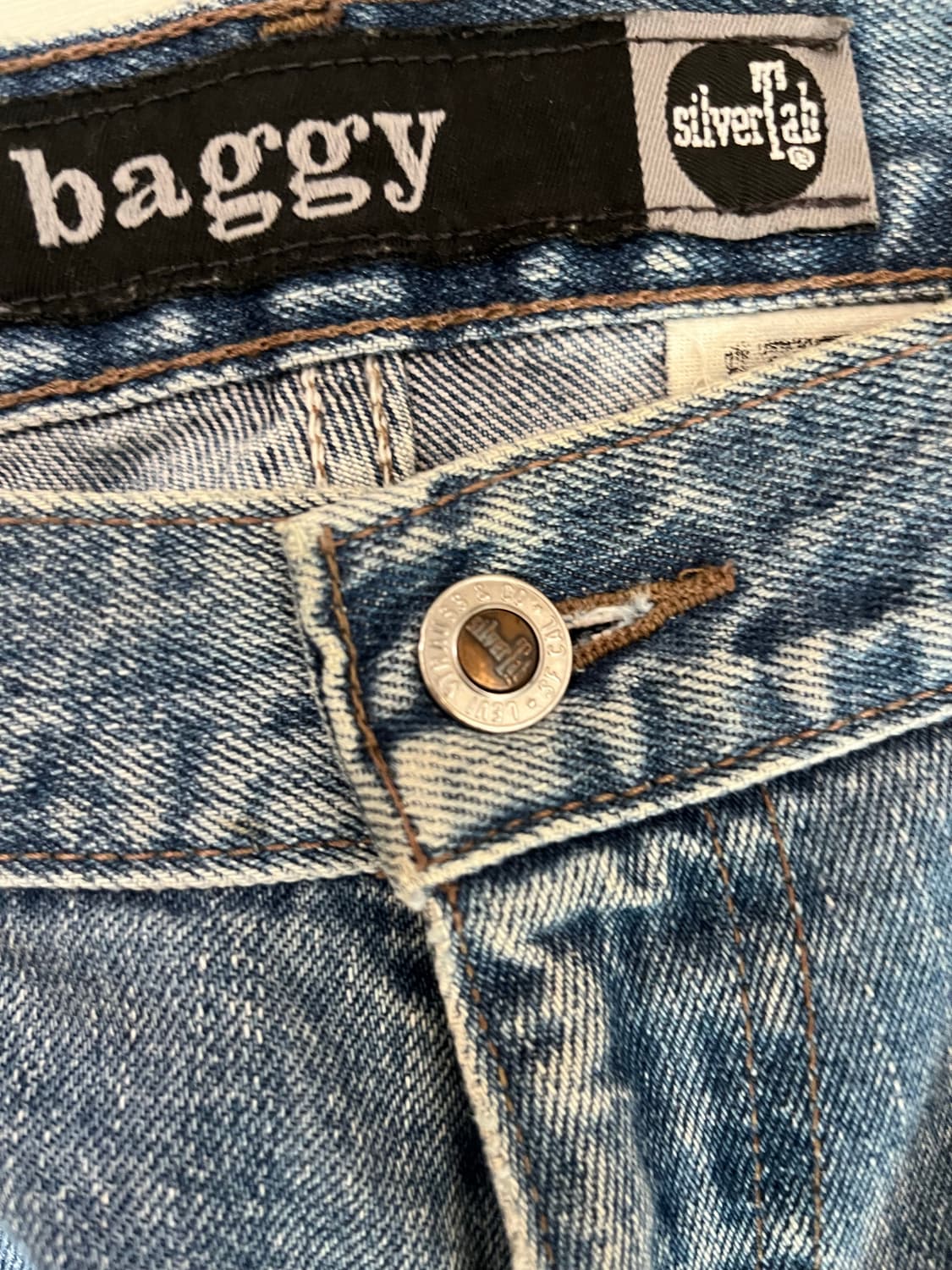 리바이스 실버탭 배기 baggy 배기진 데님팬츠 상품이미지6