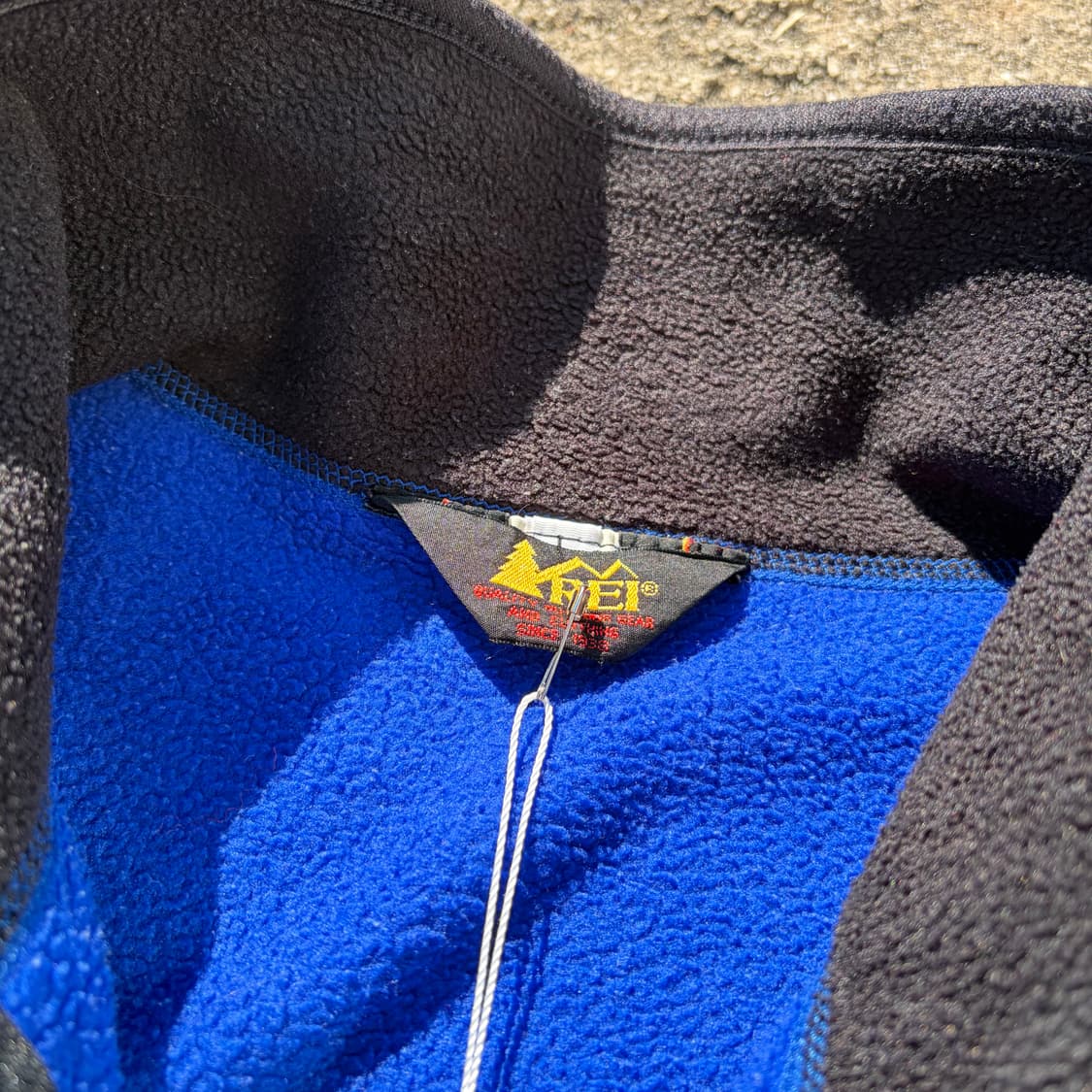 REI 빈티지 폴라텍 하프집업 플리스 L 상품이미지5