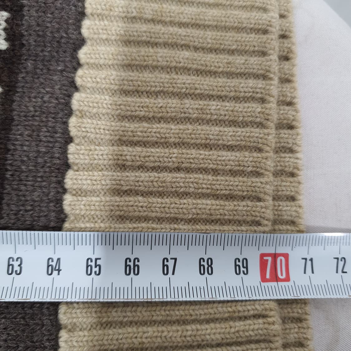 페어아일 에스닉패턴 울니트 하프집업 상품이미지6