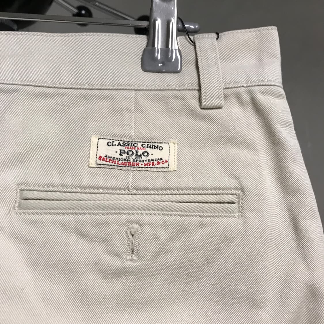 폴로 랄프로렌 베이지 치노 팬츠 4(W) 상품이미지4