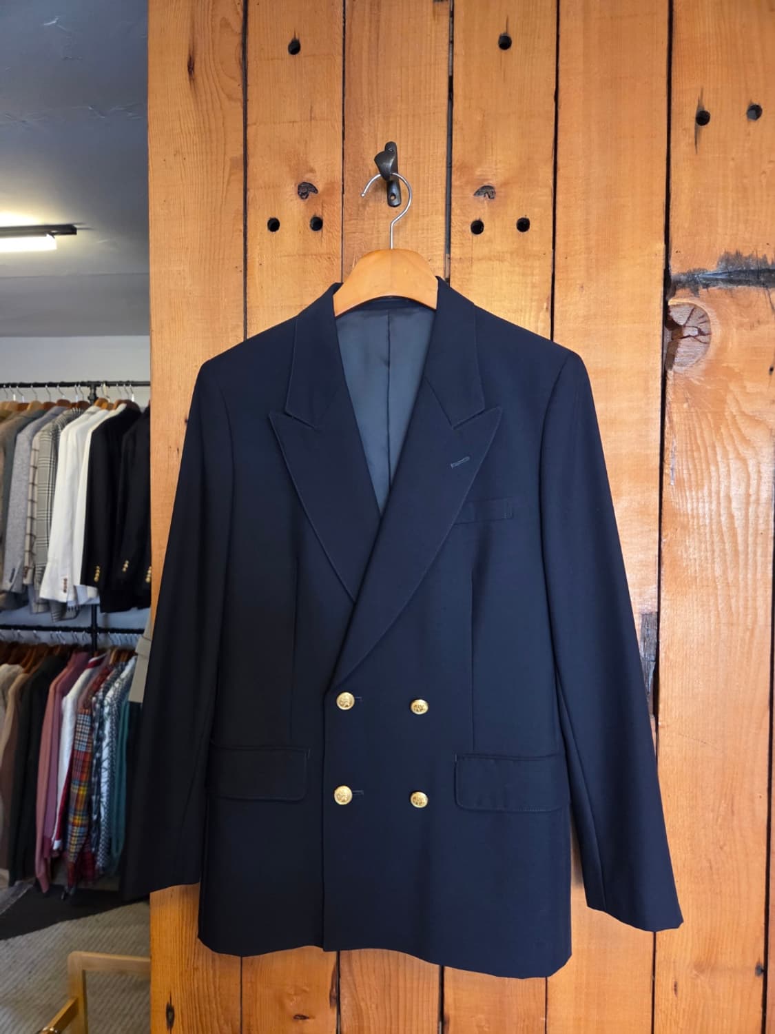 제이프레스 더블브레스티드 금장블레이저 상품이미지7