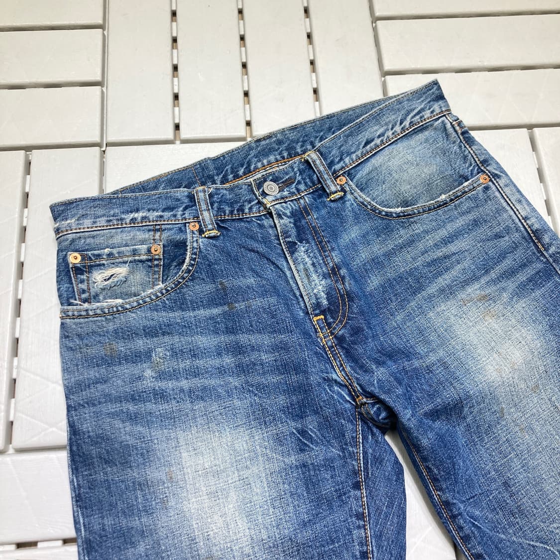 [32]리바이스502 빈티지 워싱 청바지 0543 상품이미지2