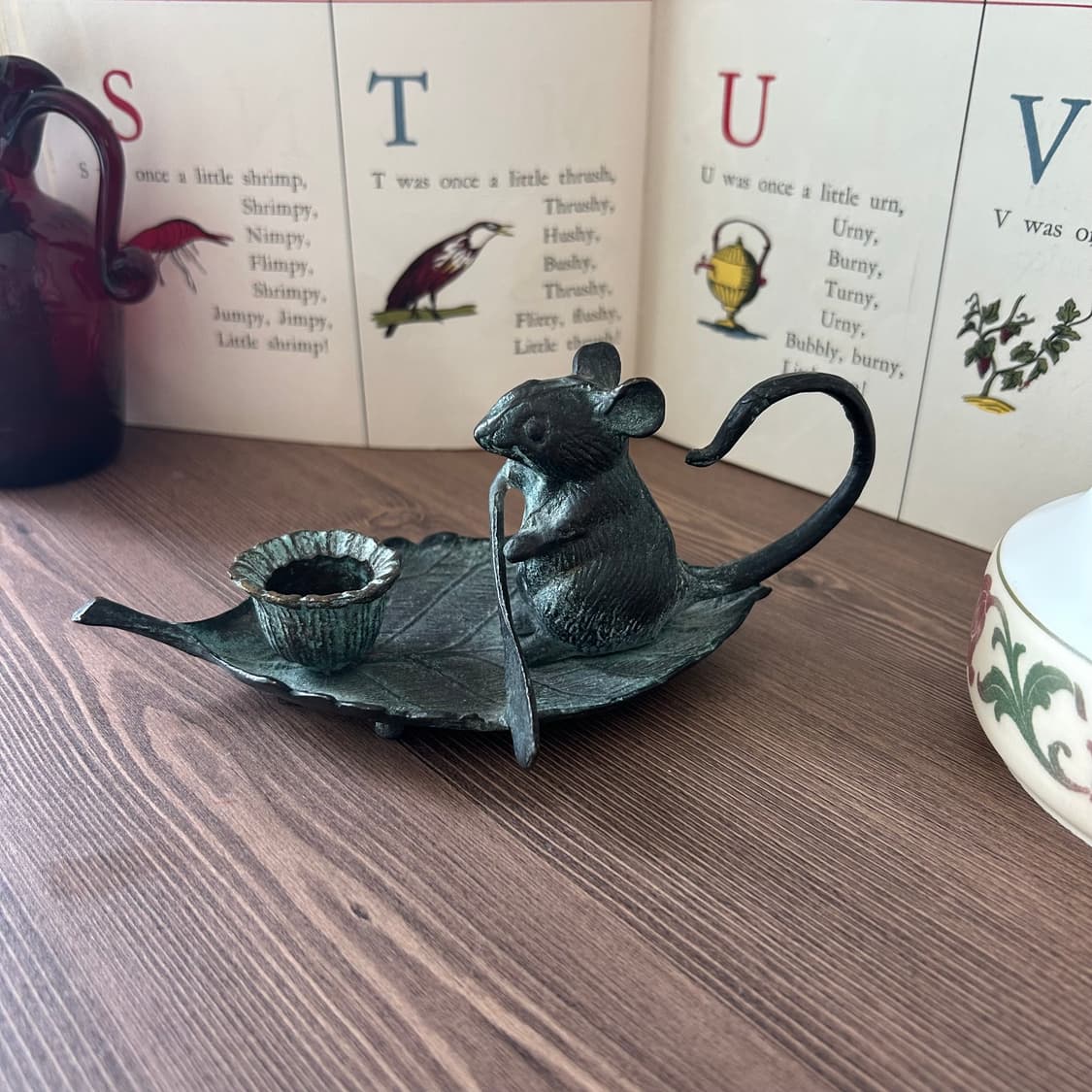 빈티지 앤틱 촛대 캔들 홀더 오브제  상품이미지6