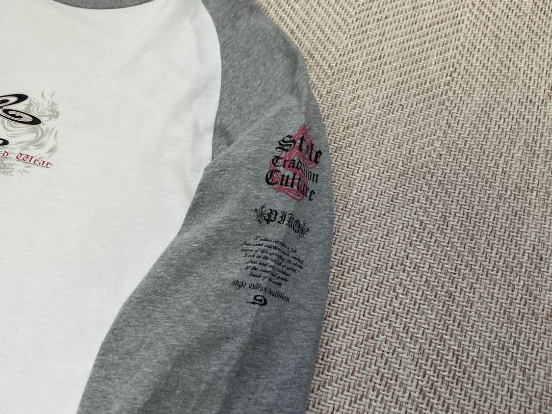 피코 바이크 그래픽  롱슬리브 J03507 상품이미지3