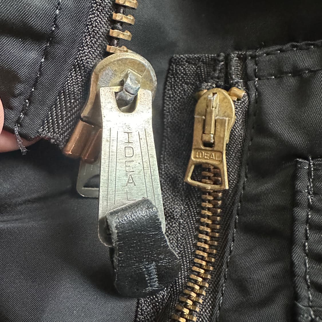 90s 알파인더스트리 MA-1 MADE IN USA 블랙 L 상품이미지5