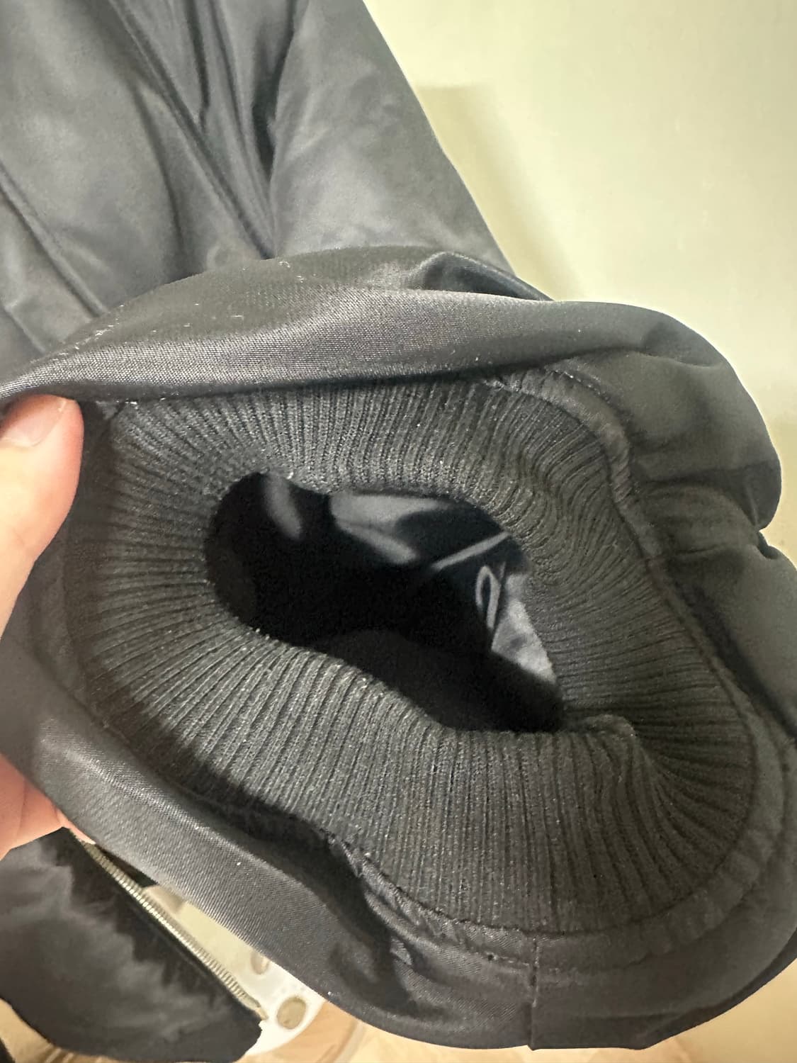 [1]파아카이브 오버사이즈 후드 봄버 블랙 상품이미지8