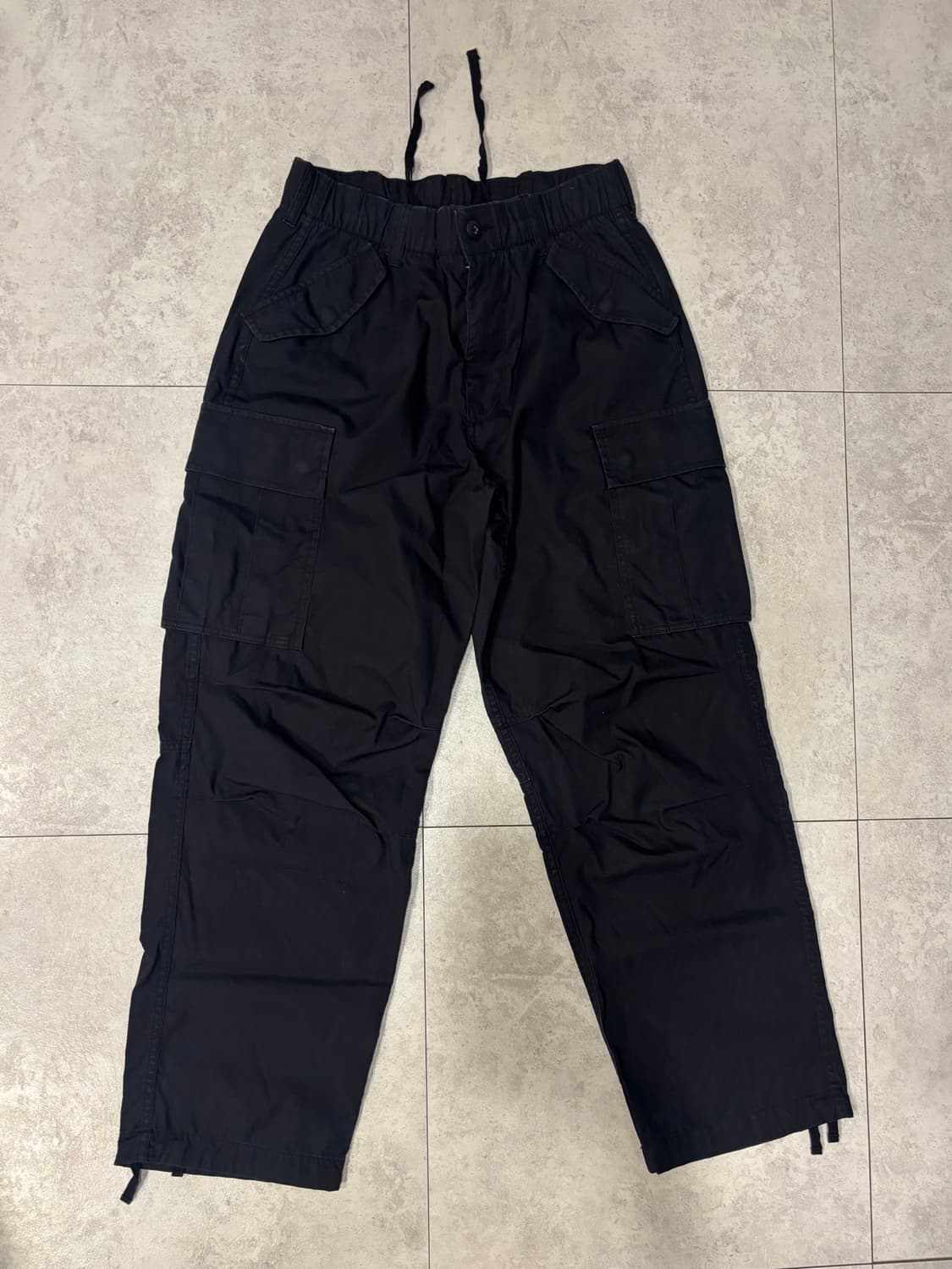 디스이즈네버댓) Cargo Pant Black M 상품이미지5