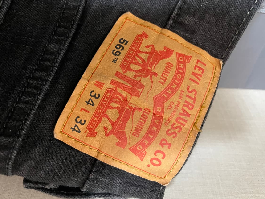 리바이스 569 34x34 블랙 상품이미지3