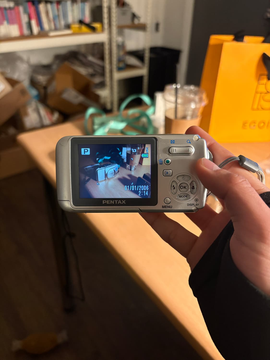 펜탁스 옵티오 w10 디지털카메라 상품이미지3