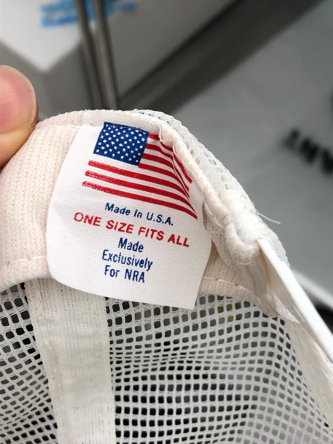 80s NRA 미국 총기협회 트러커캡 상품이미지3