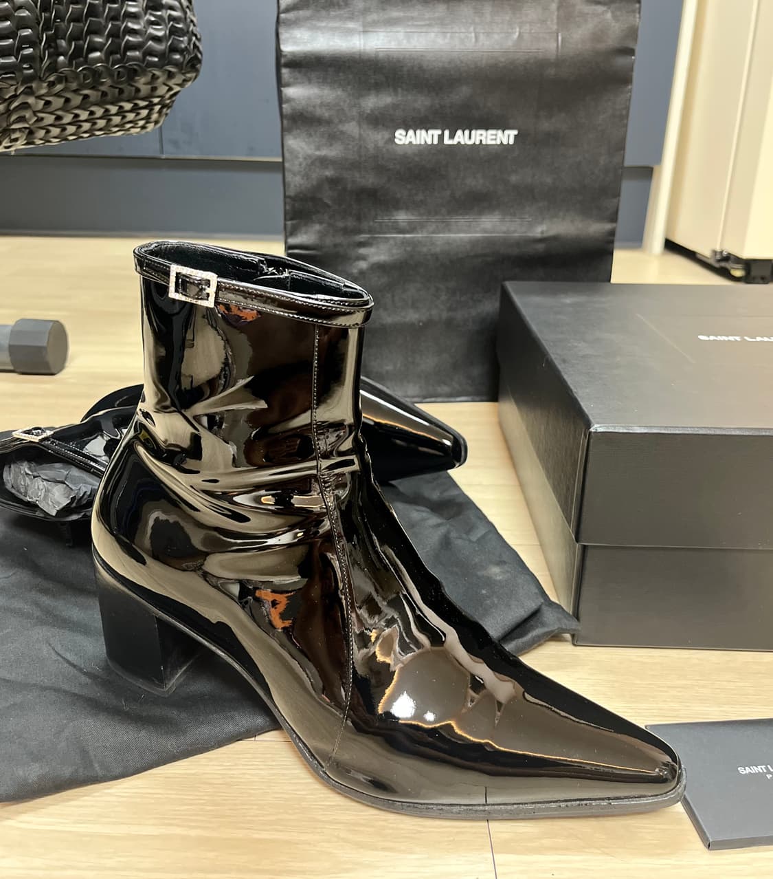 [43]생로랑 arsun 페이던트 부츠 상품이미지3