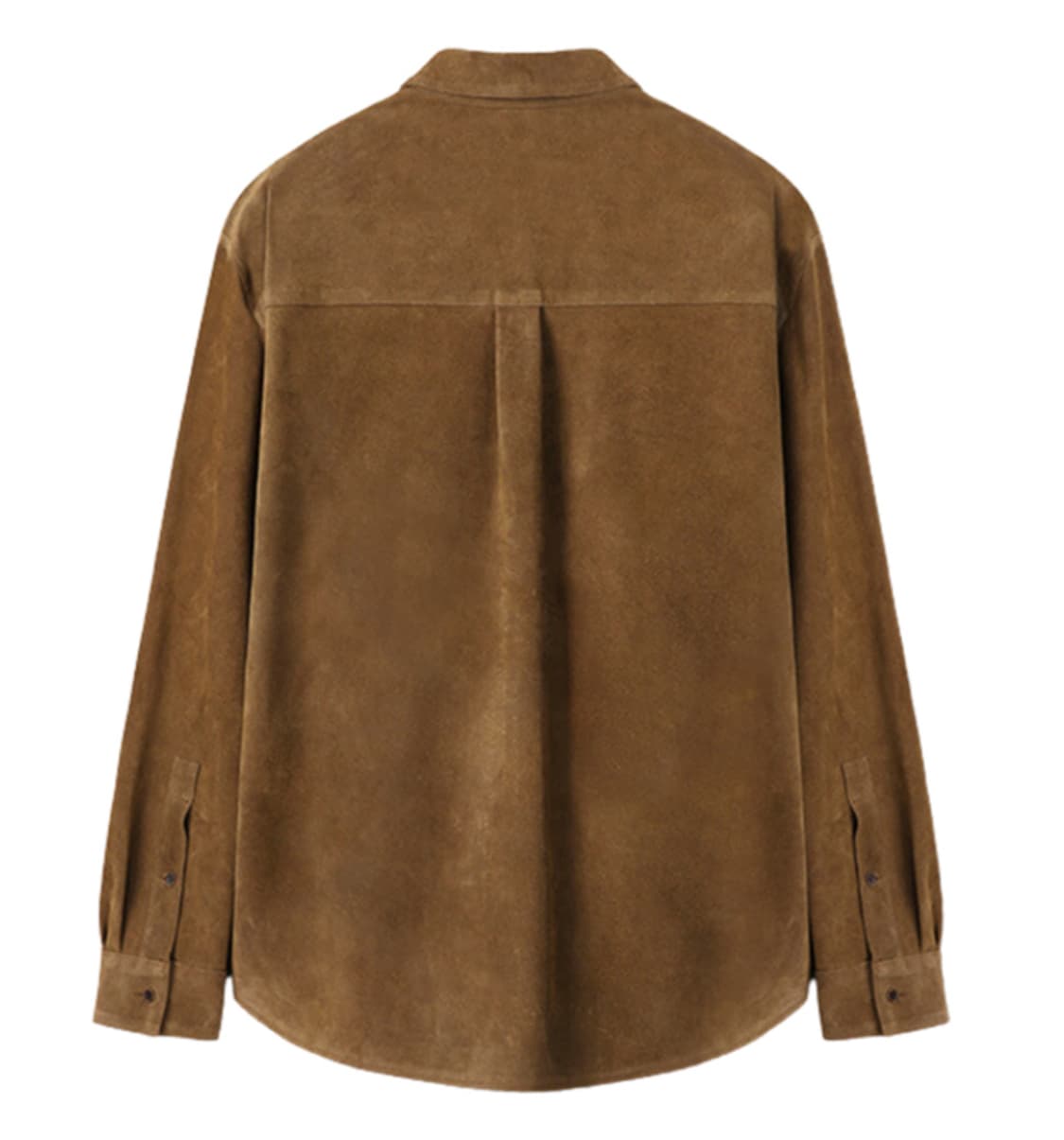 [새상품급] Suede Relaxed Shirt Camel 상품이미지2