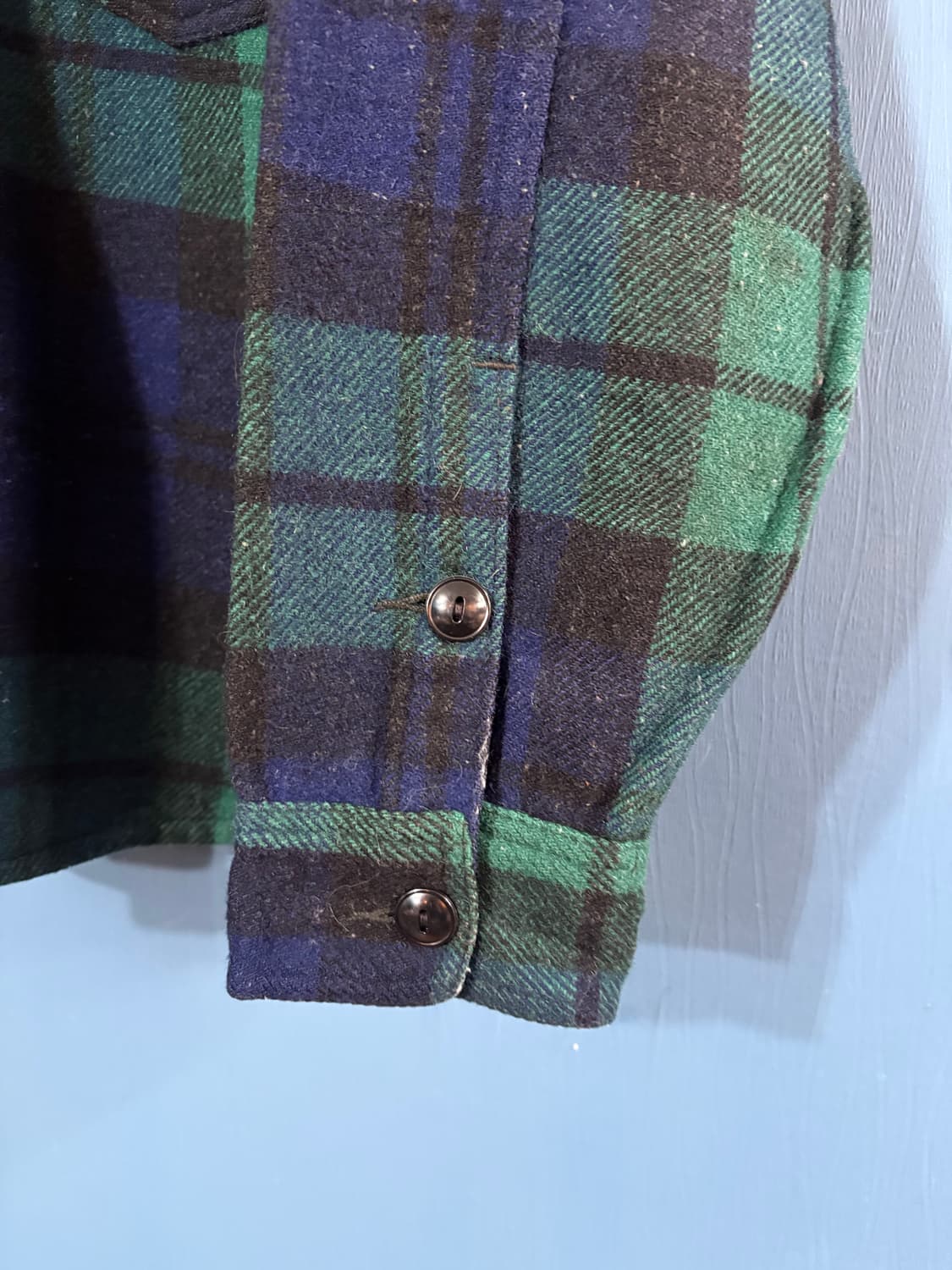 60-70‘s Johnson woolen mills Work Shirt. 상품이미지3