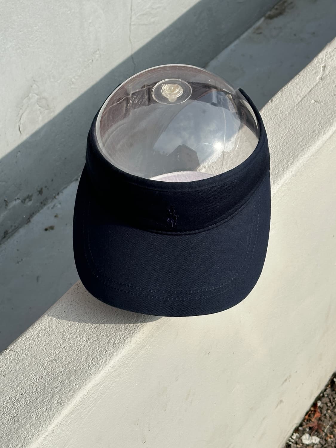 [F] 폴로 랄프로렌 로고 네이비 썬바이저 썬캡 모자 상품이미지1