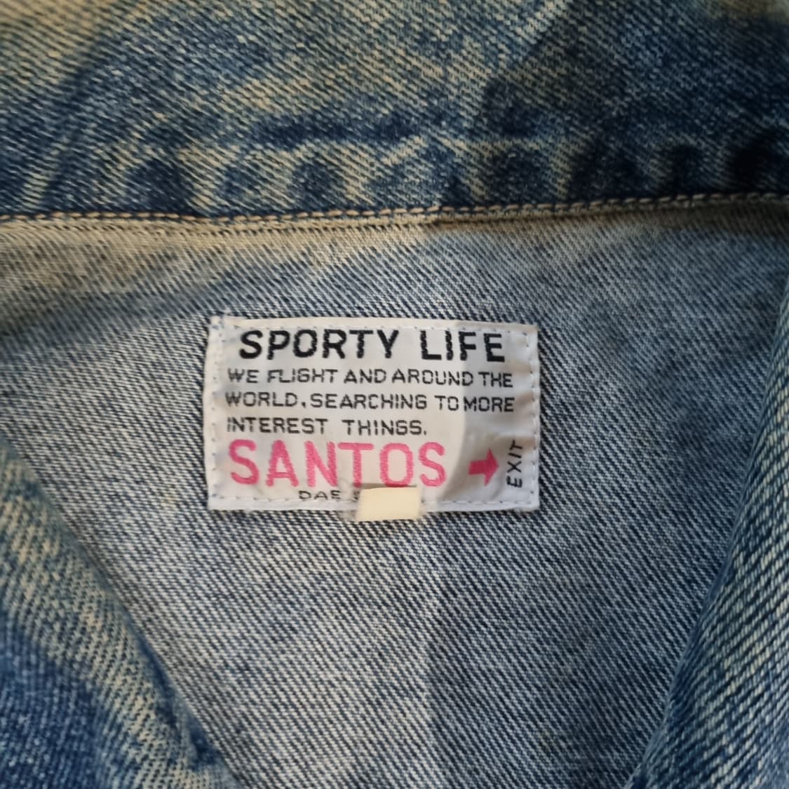 산토스 미제 데님자켓  상품이미지7