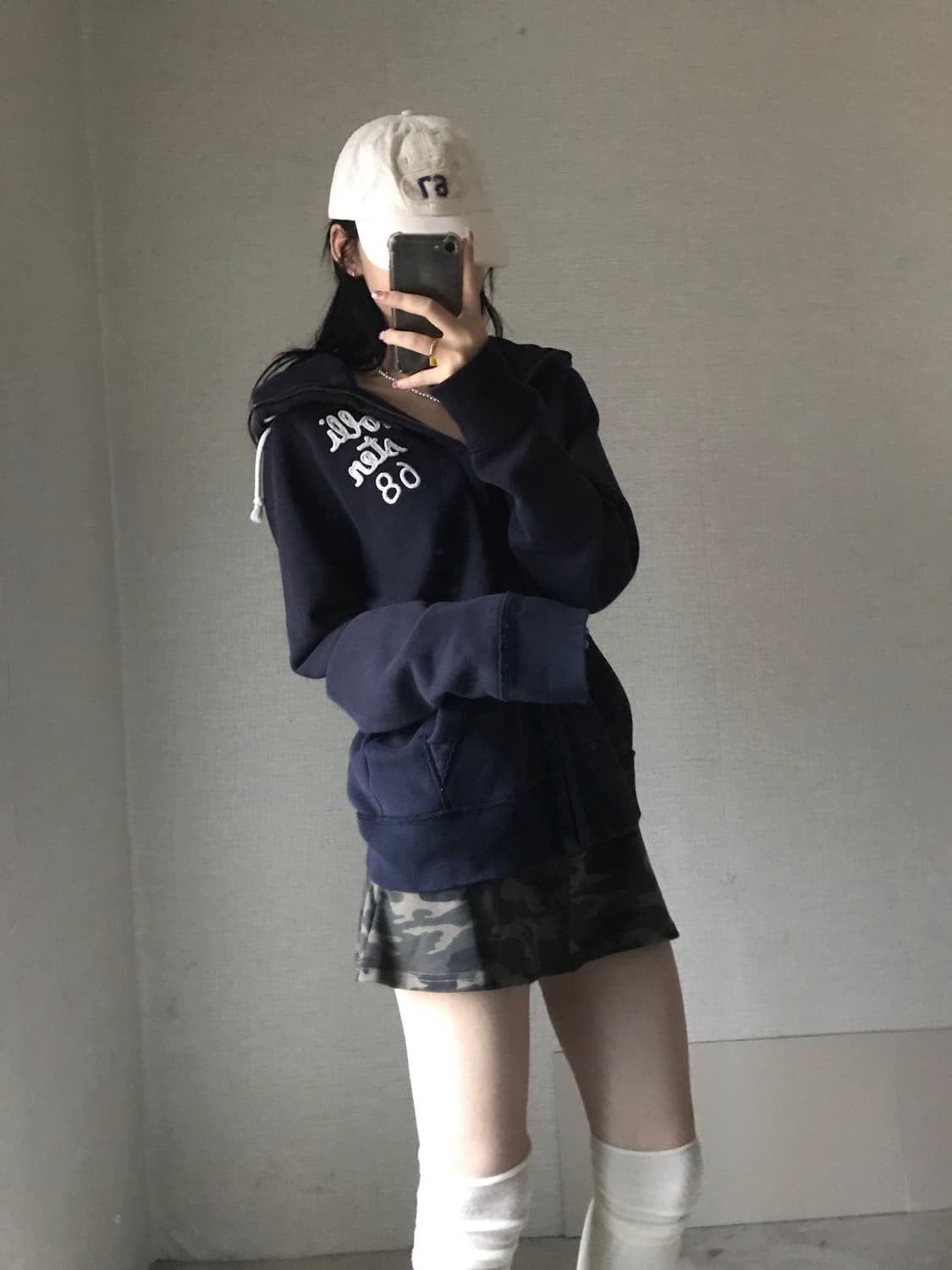 홀리스터 하이넥 헤비후드집업 상품이미지4