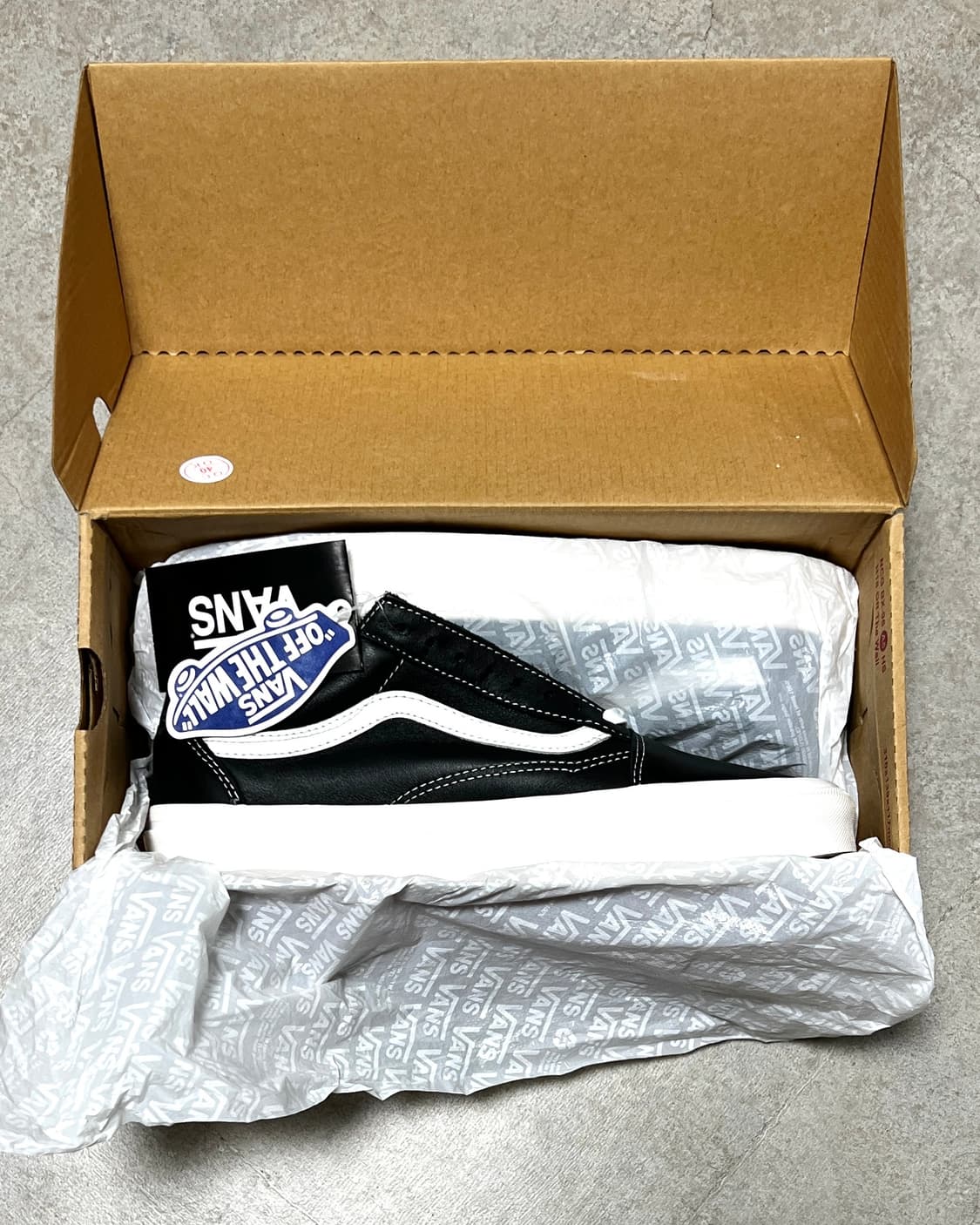 반스 레더 애너하임 올드스쿨 (블랙) 상품이미지3