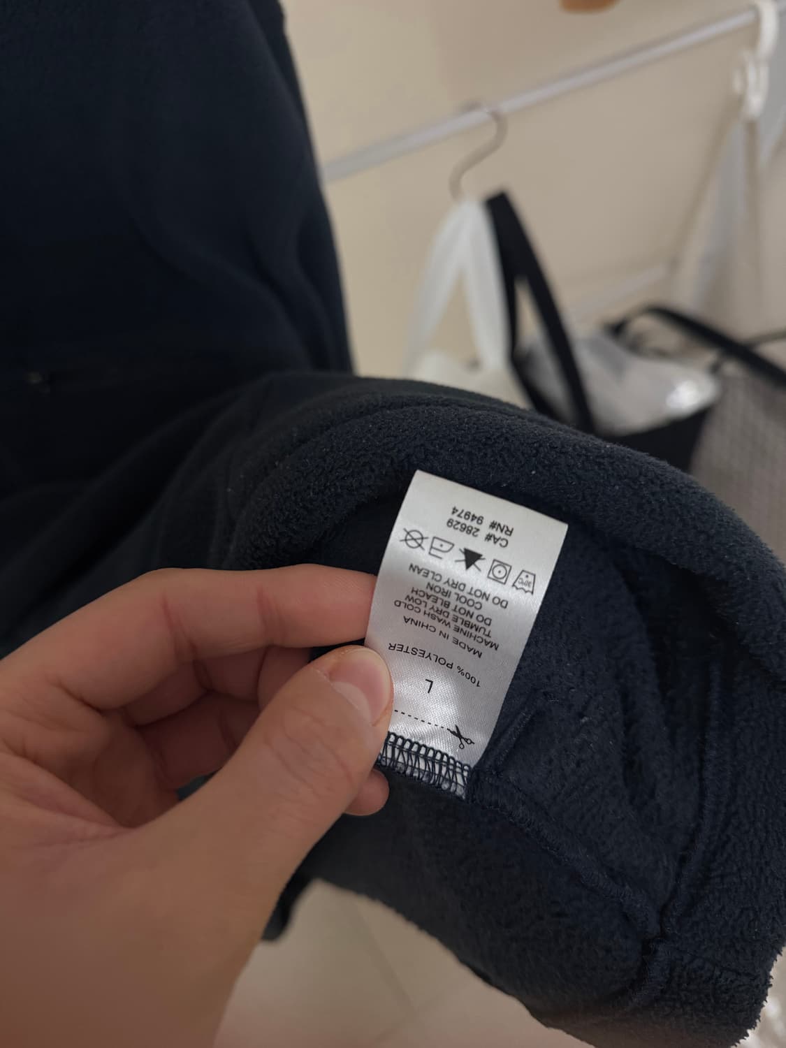 스투시 [20만구매.정품] 자수 플리스 하프집업 스웻셔츠 L(105) 상품이미지10