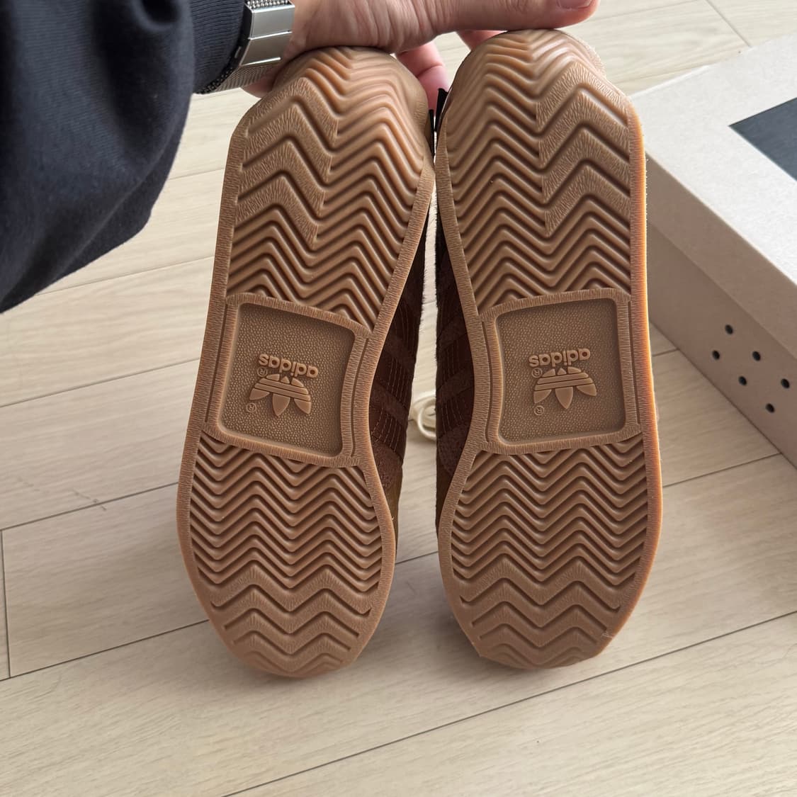 (285) 아디다스x송포더뮤트 컨트리 브론즈 스트라타 와일드 브라운 상품이미지4