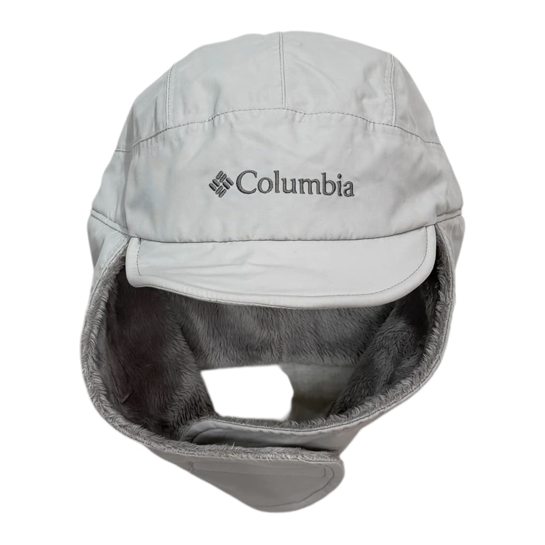 컬럼비아 귀도리 방한 트루퍼햇 모자 라이트 그레이 상품이미지2