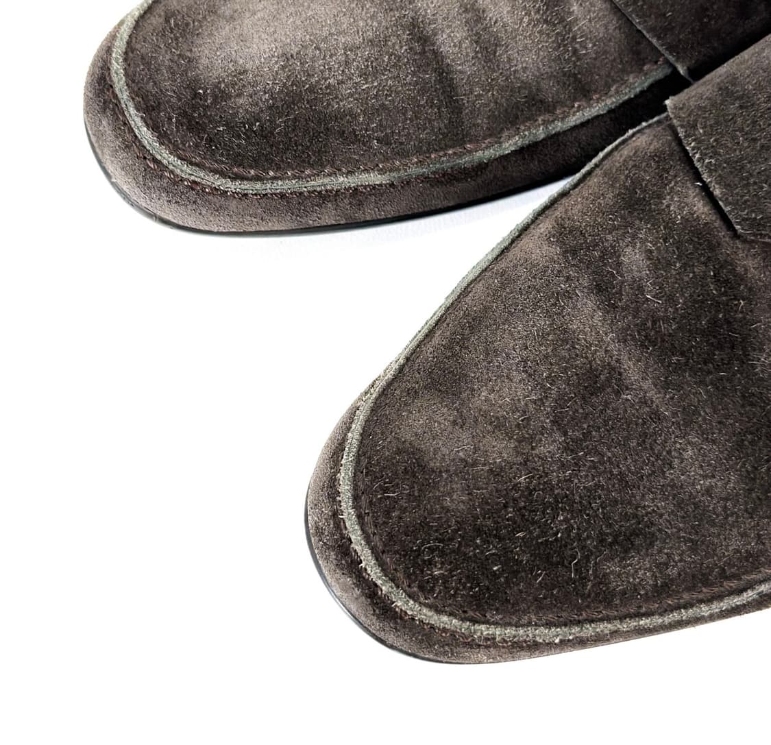 [40] Hermes 에르메스 남성 H 로고 스웨이드 모카신 로퍼 상품이미지7