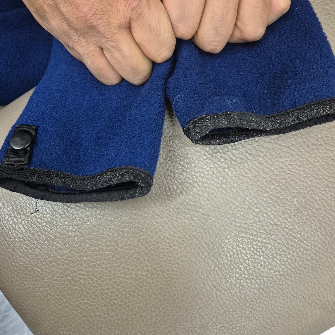 노스페이스 블루 플리스 집업 자켓 105 상품이미지4