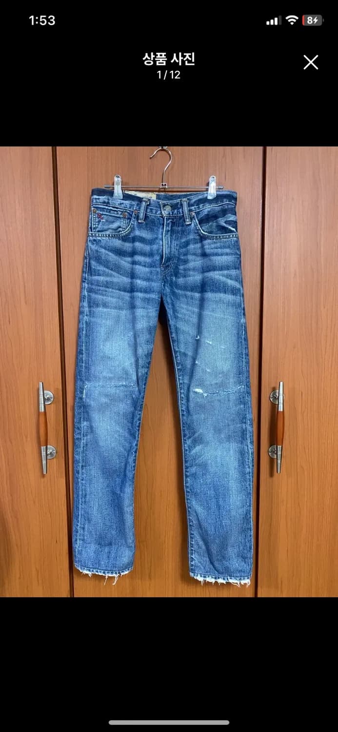 [POLO] 폴로 랄프로렌 슈피리어 데님패츠 29사이즈 상품이미지1