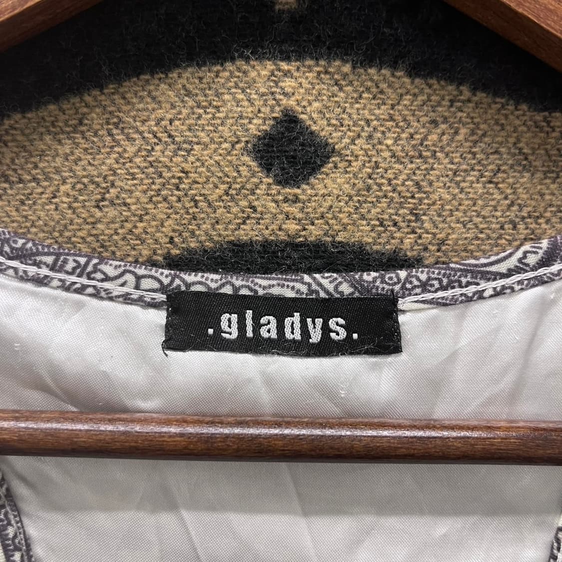 빈티지 보헤미안 펑크 에스닉패턴 슬리브리스 슬립 롱나시　K0009 상품이미지5