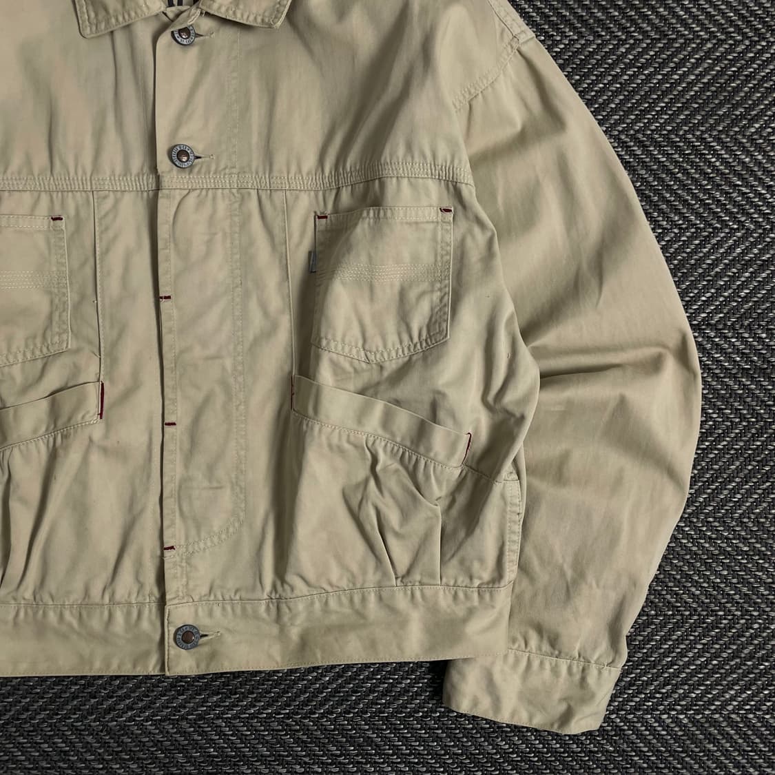 리바이스 실버탭 오리지날 워크 트러커 자켓y 3037 상품이미지3