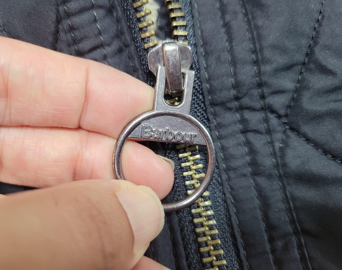 바버(Barbour) 양털안감 퀼트 폴라 라이더자켓 55 상품이미지5