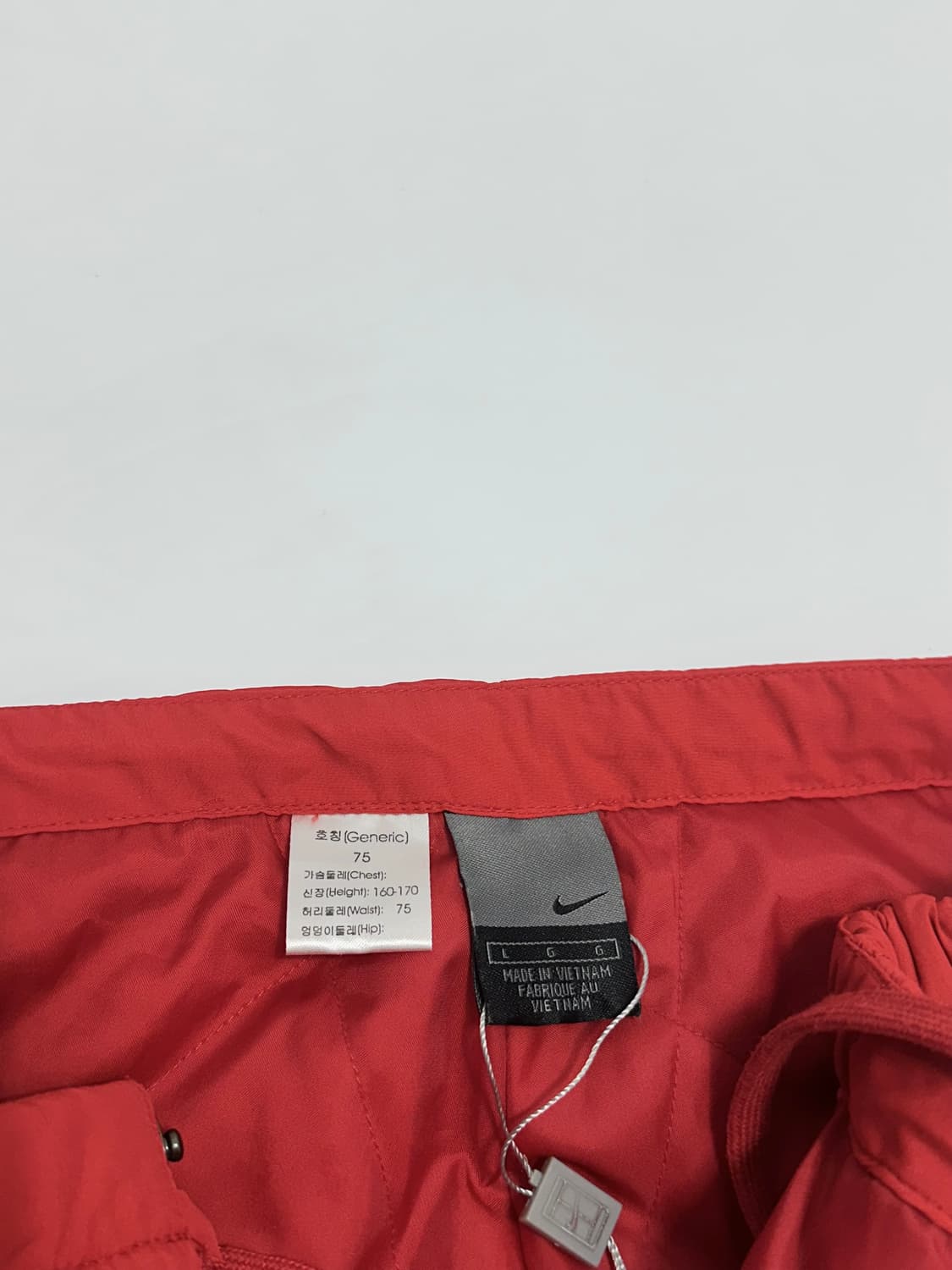 나이키 00s 테니스라인 스우시 누빔 나일론 팬츠 상품이미지8