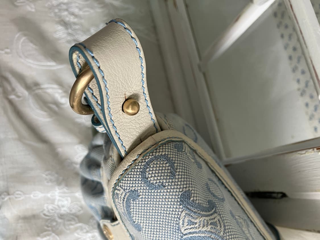 (유일매물)셀린느 데님 숄더백 상품이미지5