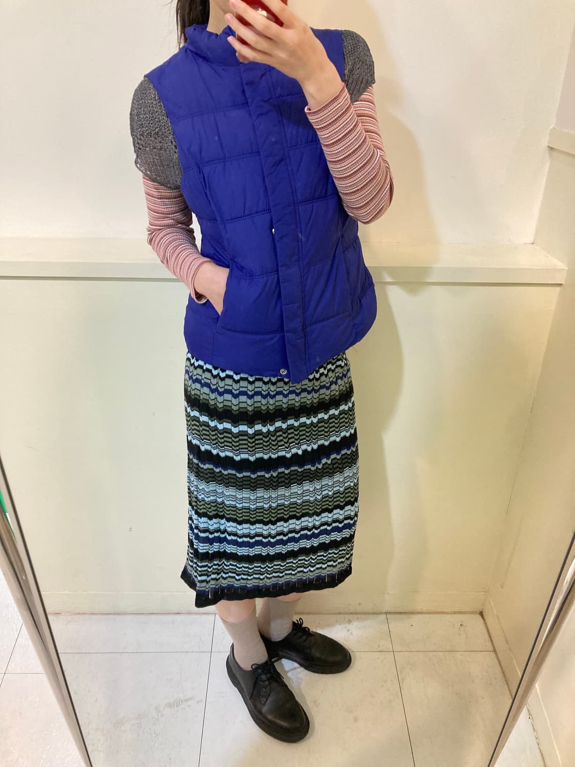 갭 GAP 오리털 코발트 조끼 패딩 상품이미지10