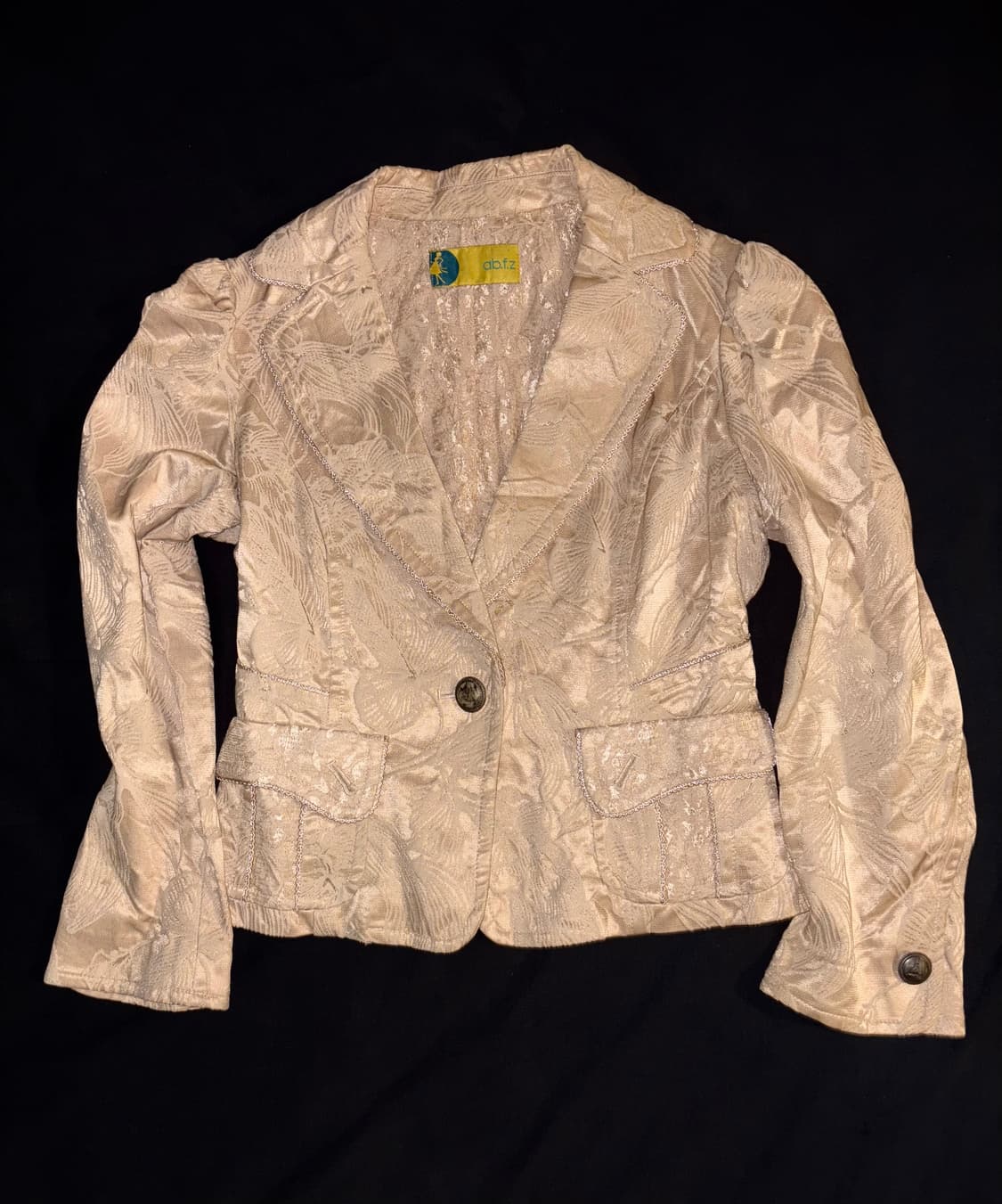 Flower patterns blazer 상품이미지1