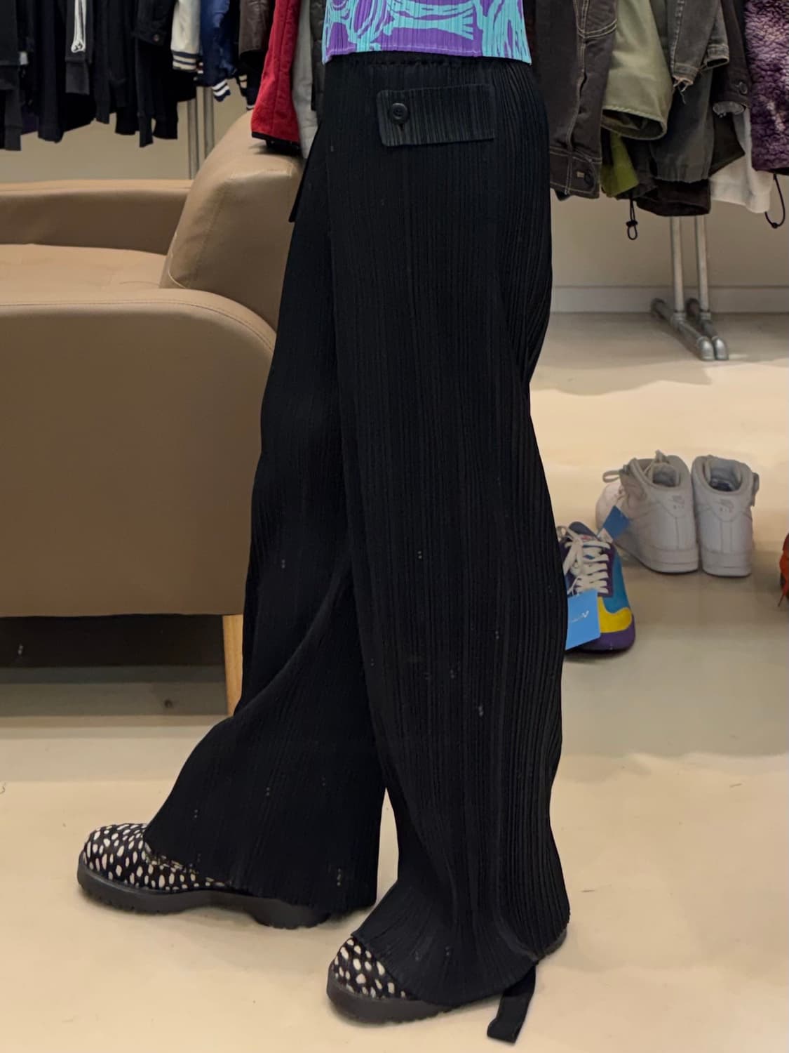 플리츠 플리즈 팬츠 상품이미지9