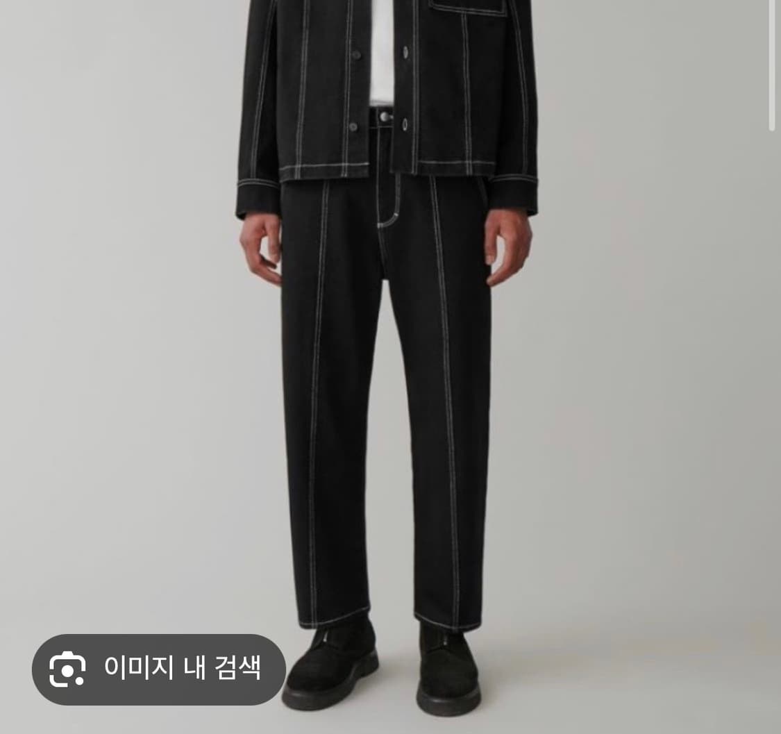 (구매) 코스 22시즌 탑스티칭 데님 팬츠 M,L 사이즈 구합니다 상품이미지1