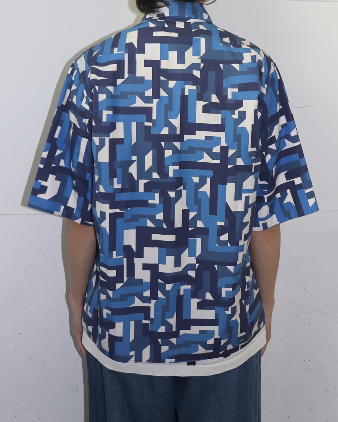 질 샌더 by 질 샌더 13SS 메이즈 프린트 하프 슬리브 셔츠 상품이미지2