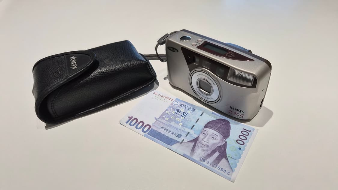 작례O Z시리즈 명기 삼성 케녹스 z70s 필름카메라 빈티지 필카 상품이미지1