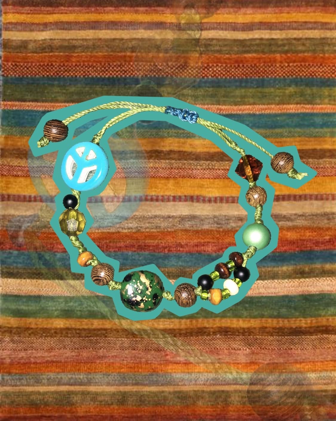 핸드메이드 비즈 팔찌  상품이미지1