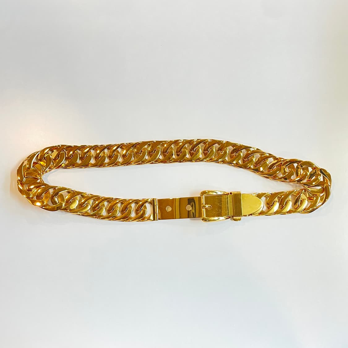 희귀)구찌 골드 체인 벨트 상품이미지1