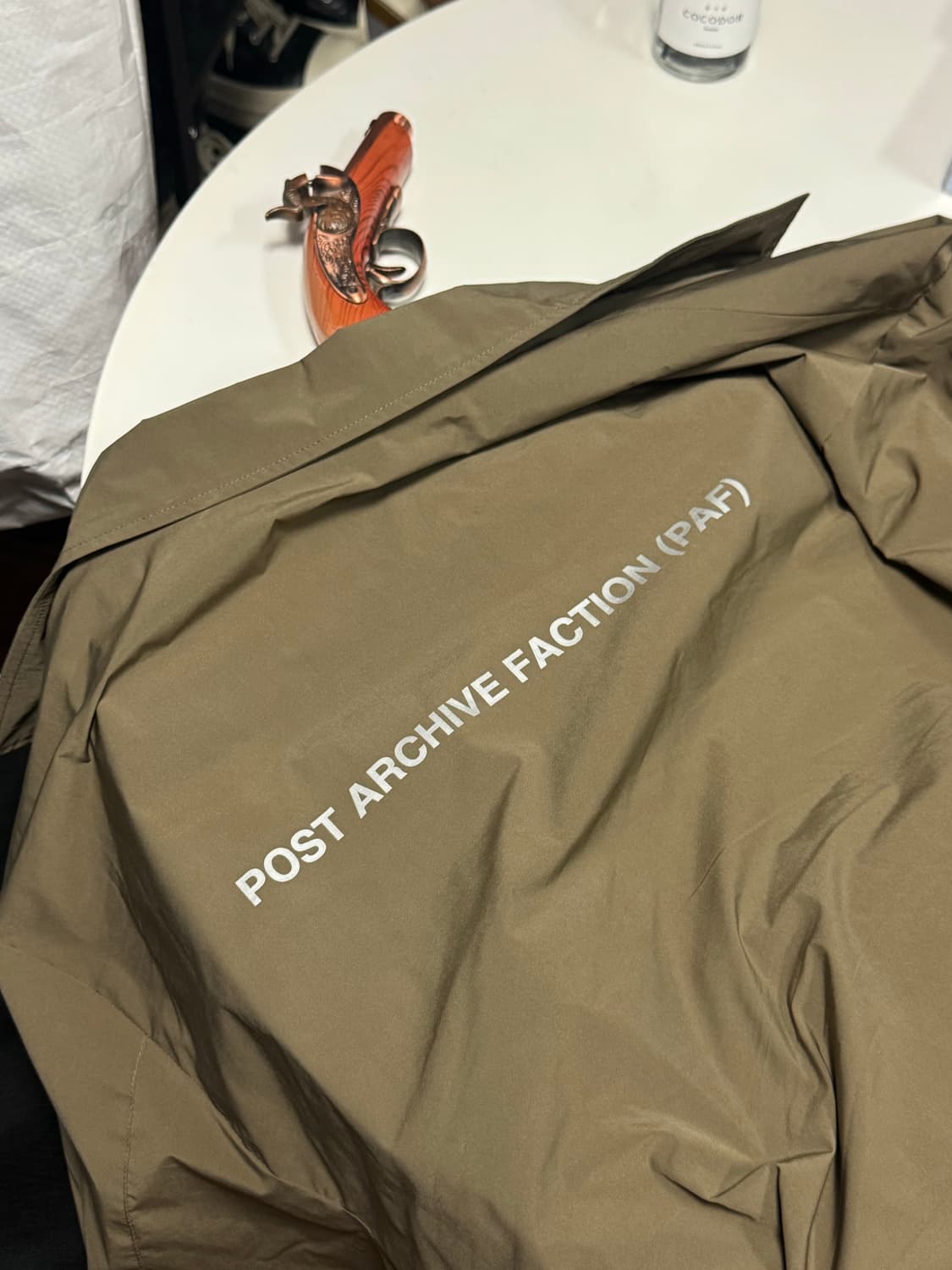 포스트 아카이브 팩션 (파프) 8.0 코치 자켓 라이트 브라운 상품이미지2