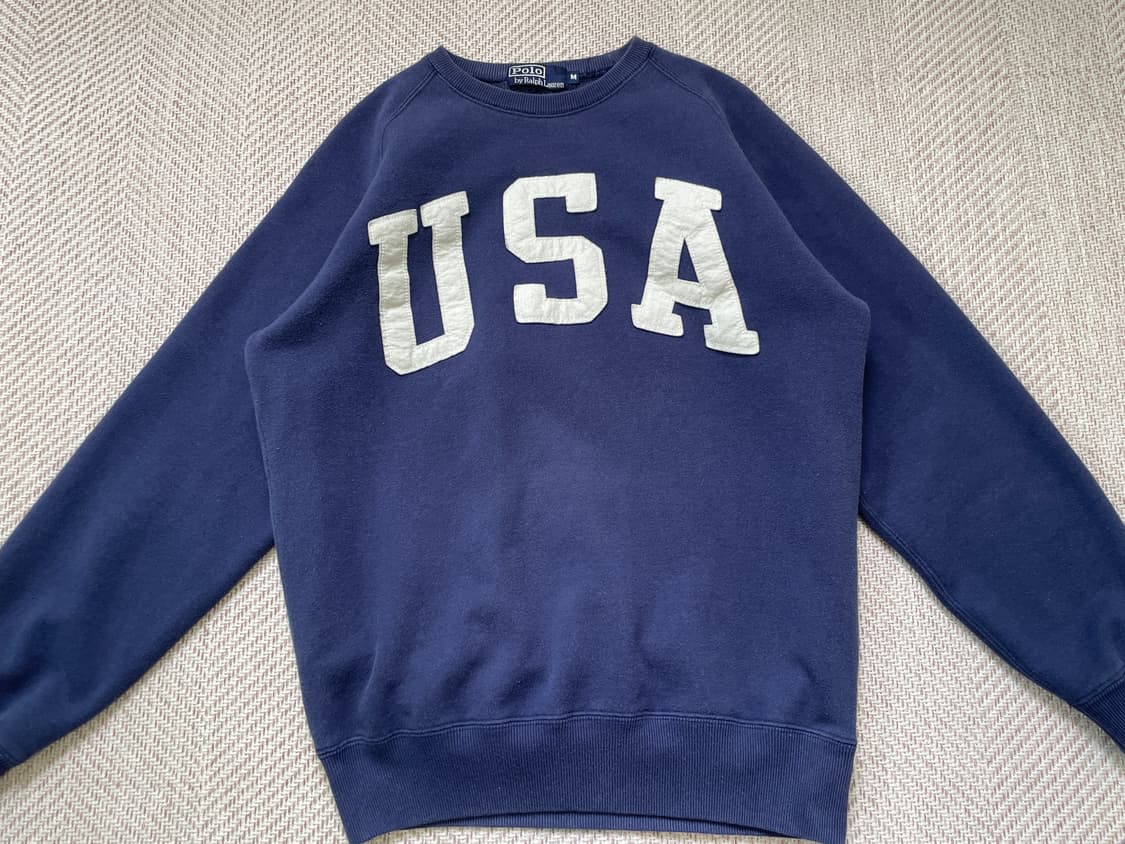 폴로랄프로렌 USA 네이비 스웻셔츠  J04338 상품이미지2